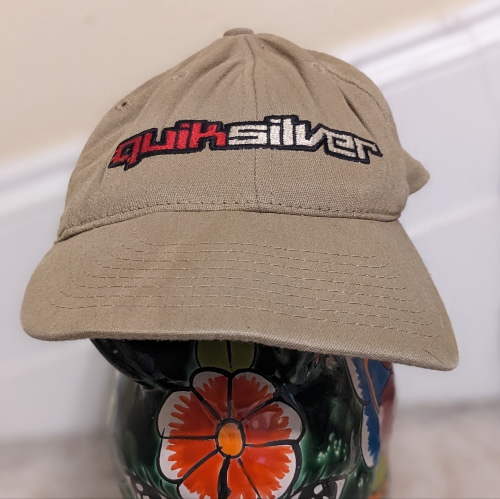 Quiksilver 90's Baseball Cap Surf Skateboard Beach Hat